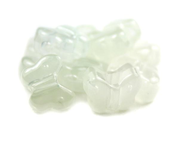 50620 蓄光 13x10mm バタフライ ポニービーズ (50個)1枚目の画像