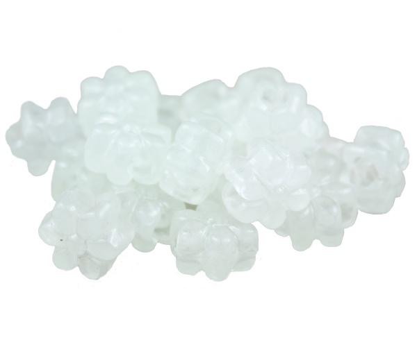 50416 蓄光 13mm フラワー ポニービーズ (50個)1枚目の画像