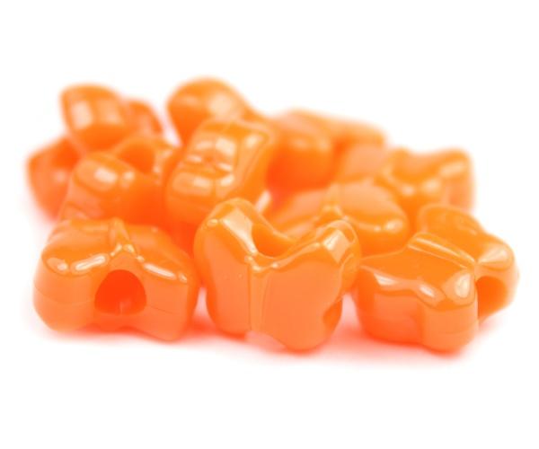 50615 タンジェロ ネオン ブライト 13x10mm バタフライ ポニービーズ (50個)