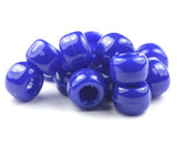 50026 ロイヤル ブルー 不透明(Opaque) 9x6mm(標準) バレル ポニービーズ (100個)【在庫状況：★★★】