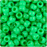 50048 バッタ ネオン ブライト 9x6mm(標準) バレル ポニービーズ (100個)【在庫状況：★☆☆】