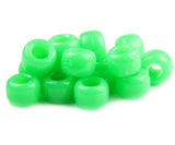 50048 バッタ ネオン ブライト 9x6mm(標準) バレル ポニービーズ (100個)【在庫状況：★☆☆】