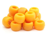 50121 バターナッツ マット(Matte) 9x6mm(標準) バレル ポニービーズ (100個)【在庫状況：★★☆】