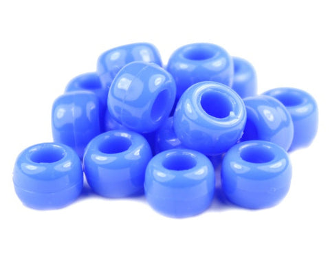 50150 ツルニチニチソウ 不透明(Opaque) 9x6mm(標準) バレル ポニービーズ (100個)【在庫状況：★★☆】