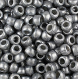 50158 グレイ パール 9x6mm(標準) バレル ポニービーズ (100個)【在庫状況：★☆☆】