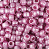 50159 モーブ パール 9x6mm(標準) バレル ポニービーズ (100個)【在庫状況：★☆☆】