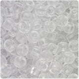 50230 クリスタル つや消し 9x6mm(標準) バレル ポニービーズ【在庫状況：★☆☆】