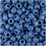 50267 デニム マーブル 9x6mm(標準) バレル ポニービーズ (100個)【在庫状況：★☆☆】