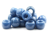 50267 デニム マーブル 9x6mm(標準) バレル ポニービーズ (100個)【在庫状況：★☆☆】