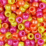 50459 サマーミックス パール 9x6mm(標準) バレル ポニービーズ (100個)【在庫状況：★★☆】