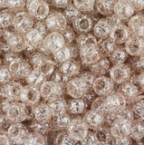 50760 シャンパン 閃光(Sparkle) 9x6mm(標準) バレル ポニービーズ (100個)【在庫状況：★☆☆】