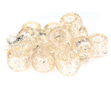 50760 シャンパン 閃光(Sparkle) 9x6mm(標準) バレル ポニービーズ (100個)【在庫状況：★☆☆】