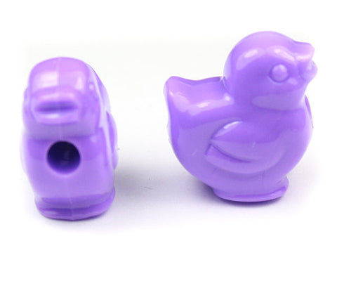 57042 ライラック 不透明(Opaque) 22mm ヒヨコ ポニービーズ (10個)【リクエスト入荷】