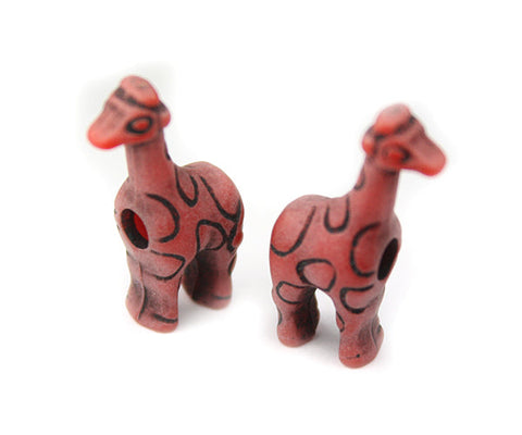 57306  ダークサファイア 閃光 25mm テディベア ポニービーズ (10個)【在庫あり：★☆☆】