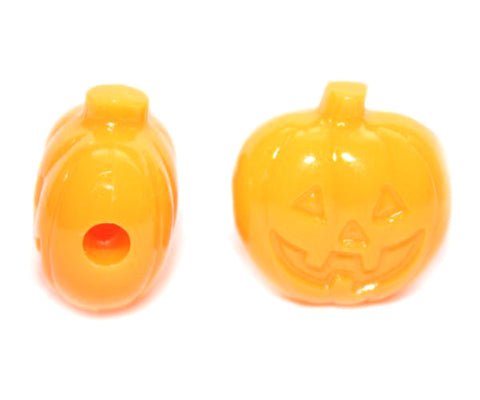 57324 オレンジ 不透明(Opaque) 20mm ジャックランタン ポニービーズ (10個)【在庫状況：★☆☆】